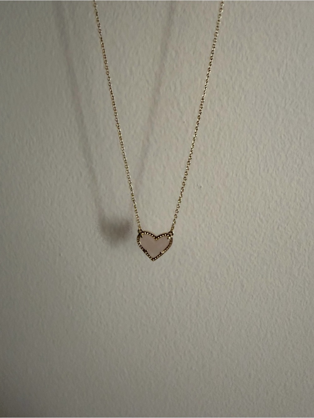 Kendra Scott Gold Open Heart Pendant Necklace